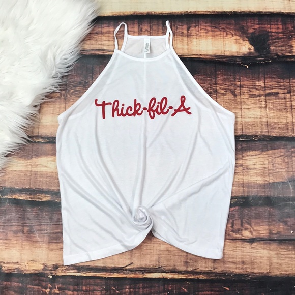 Tops - << Thick-fil-A Funny Food Girl Tank Top >>
